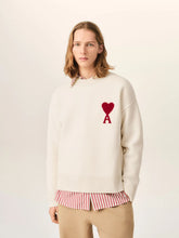 Ami Paris Off White Ami de Coeur Crewneck Sweater