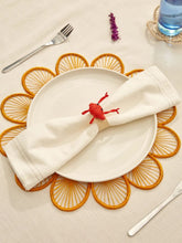 Coro Cora Red Crabby Napkin Ring