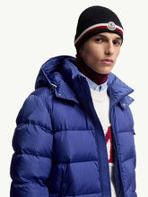 Moncler Black Tricolour Ultra-Fine Wool Beanie