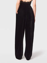 Stella McCartney Black Oversized High-Waisted Trousers