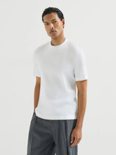 Brunello Cucinelli White Cotton Jersey Faux-Layer T-Shirt
