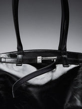 Benedetta Bruzziches Nightly Black Mame Weekend Bag