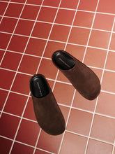 Officine Creative Brown Babouche 001 Suede Mule Sandals