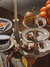 Ginori 1735 Meringa Oriente Italiano 3-Tier Serving Stand