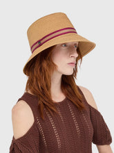 Borsalino Golden Beatrice Rollable Braided Papier Hat