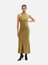 Blazé Milano Dijon Skyros Satin Maxi Dress