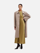 Blazé Milano Agape Grey Check Woolly Coat