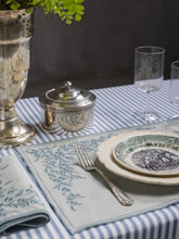 Borgo Delle Tovaglie Venaria Linen Placemat in Ice and Dolphin