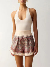 Zimmermann Cream Fairlight Viscose Knit Halter Top
