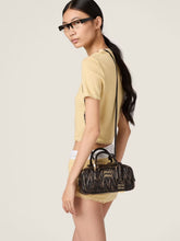 Miu Miu Coffee Arcadie Matelassé Bag