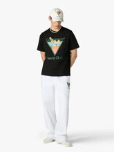 Casablanca Black Tennis Club Pyramid T-Shirt