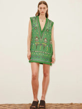 Alémais Green Sun Dancer Mini Dress
