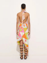 Pucci Occhi Print Silk Halter Dress