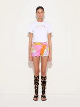 Pucci Orchidee Print Scallop Shorts