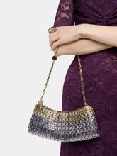 Rabanne 1969 Skyline Two-Tone Metal Clutch Bag