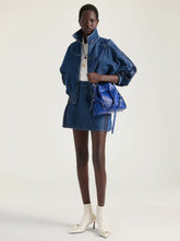 Givenchy Medium Blue Cocoon Denim Mini Skirt