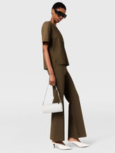 Stella McCartney Brown Compact Knit Trousers