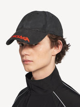 Balenciaga Black Logo Cotton Cap