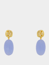Lizzie Fortunato Big Sur Blue Drop Earrings