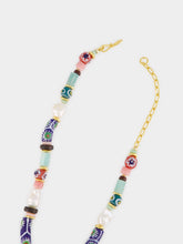 Lizzie Fortunato Azul Souvenir Beaded Necklace