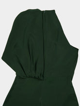 Altuzarra Hunter Green Crawford Silk Maxi Dress
