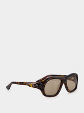 Port Tanger Tortoiseshell Aviator Gray Acetate Sunglasses