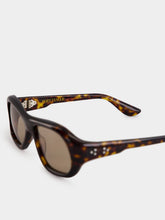Port Tanger Tortoiseshell Aviator Gray Acetate Sunglasses