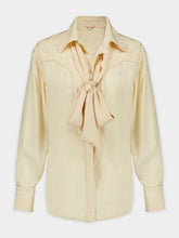 Johanna Ortiz Lone Palm Silk Jacquard Shirt