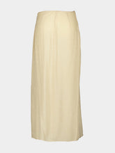 Johanna Ortiz Ecru Silk Sweet Palm Skirt