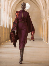 Johanna Ortiz Wine Parajes Lejanos Dress