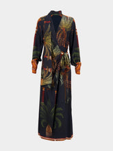 Johanna Ortiz Navy Eternity Begins Wrap Dress