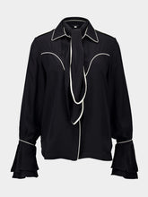 Johanna Ortiz Black High Tides Shirt