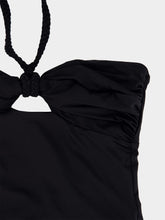 Johanna Ortiz Black Open Ocean One-Piece Swimsuit