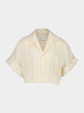 Johanna Ortiz Ecru Cloud Forest Organic Linen Shirt