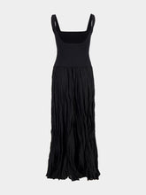 Johanna Ortiz Black Maxi Mariner Dress