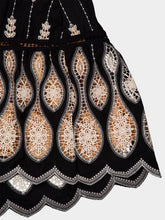 Johanna Ortiz Black Nostalgica Midi Dress