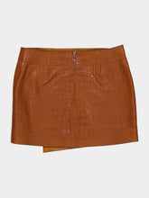 Johanna Ortiz Camel Leather Emerging Skirt