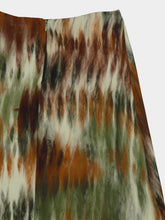 Johanna Ortiz Pine Green and Chocolate Intermingled Ideas Skirt