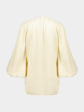 Johanna Ortiz Ecru Brisa Colectiva Jacquard Top