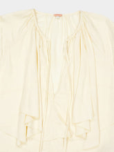Johanna Ortiz Ecru Brisa Colectiva Jacquard Top