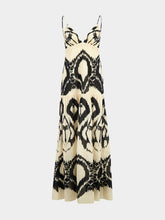 Johanna Ortiz Zea Palm Print Maxi Dress