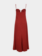 Johanna Ortiz Wine Dream Spinner Dress