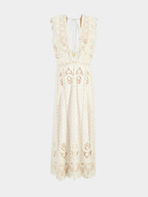Johanna Ortiz Ecru Grace In The Open Fields Dress