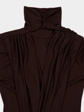 Johanna Ortiz Chocolate Draped Jersey Midi Dress