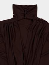 Johanna Ortiz Chocolate Draped Jersey Midi Dress