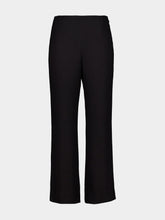 Blazé Milano Black Morelia Cropped Flare Pants