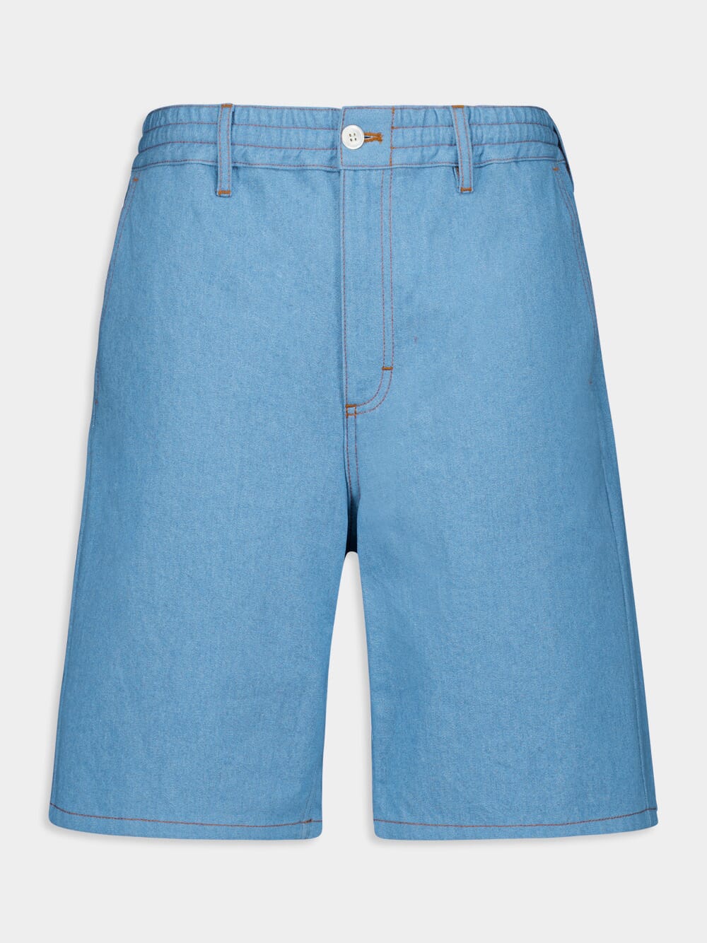 Blue Denim Boxer Shorts