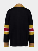 La DoubleJ Black No Fuss Wool Cardigan