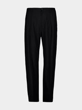 Marni Black Wool Tailored Trousers