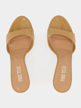 Paris Texas Caramel Patent Leather Lidia Mule 70